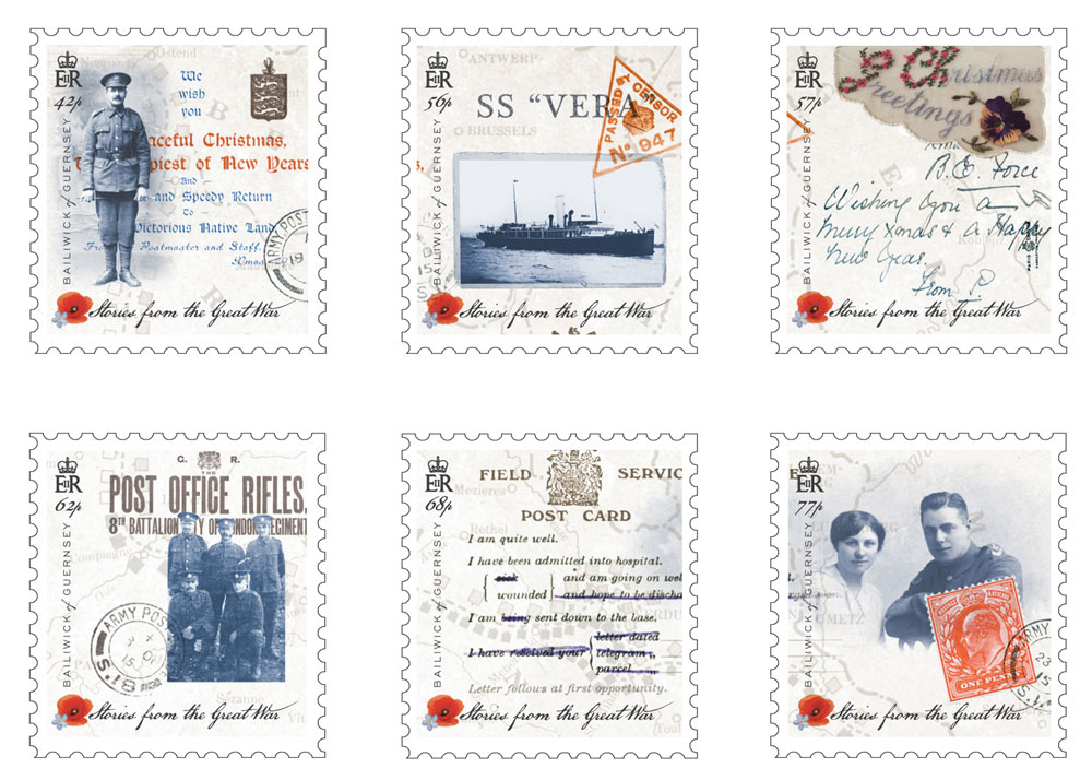 Set of 6 Stamps